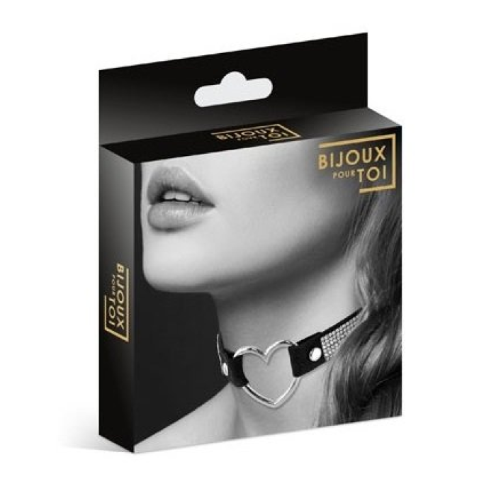 COLLAR CORAZÓN STRASS DE BIJOUX POUR TOI